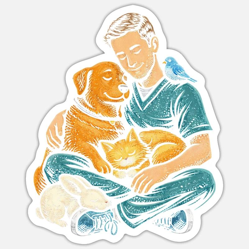 Sticker Größe S (10 x 10 cm) - 