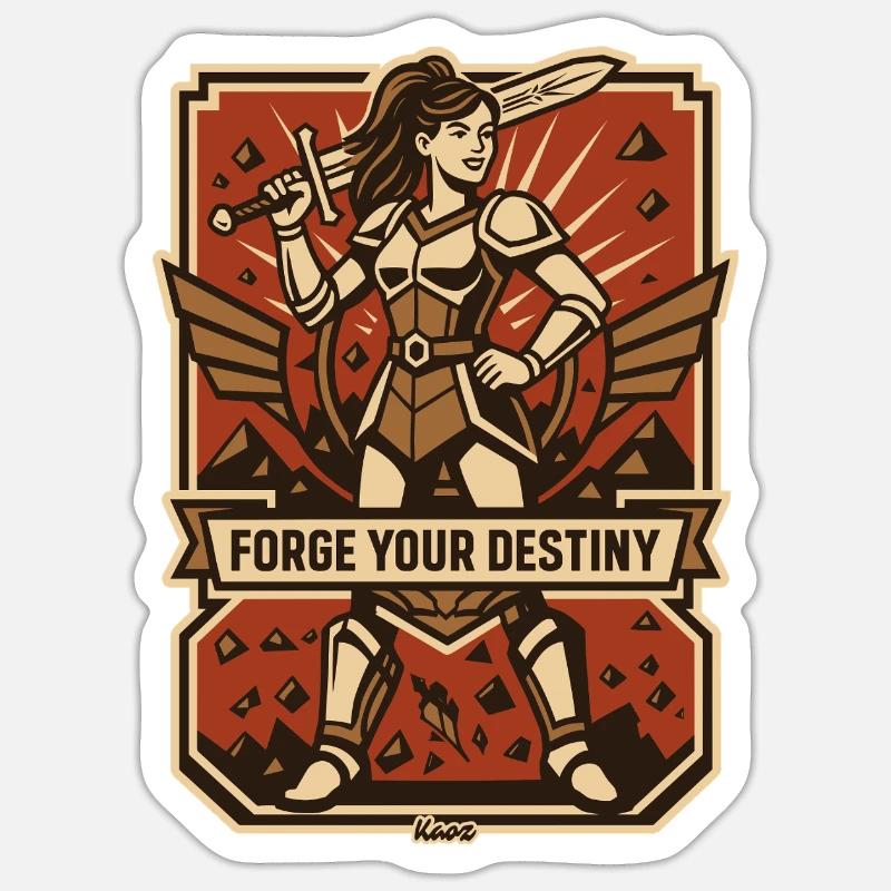 Sticker størrelse S (10 x 10 cm) - 