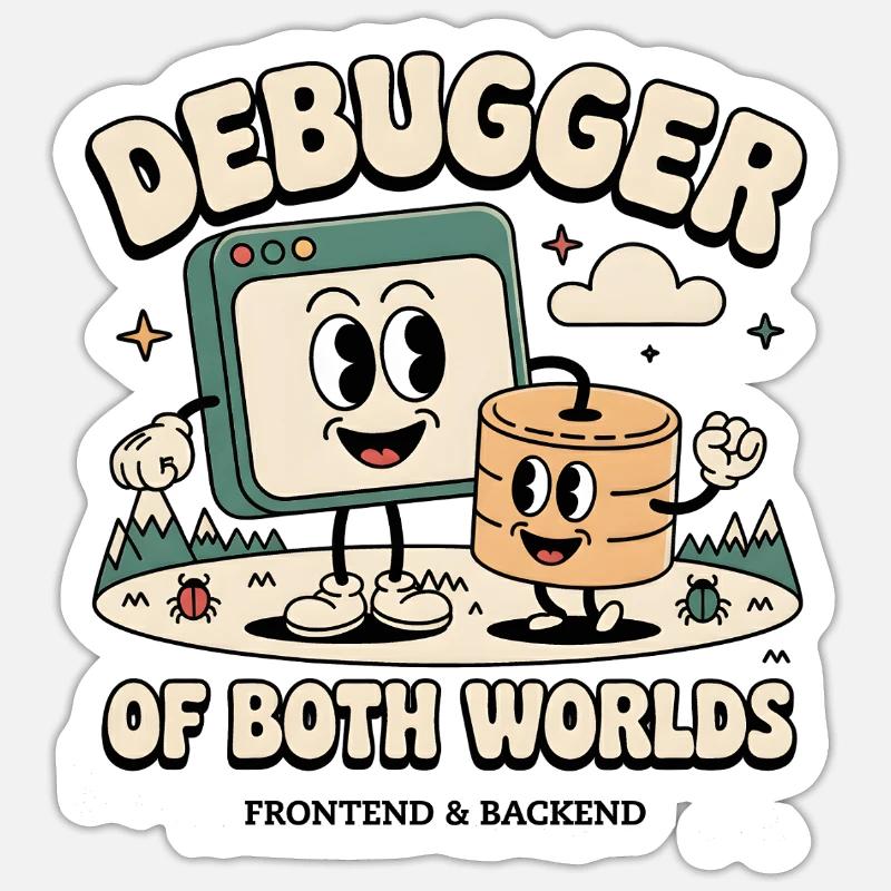 Sticker Größe S (10 x 10 cm) - 