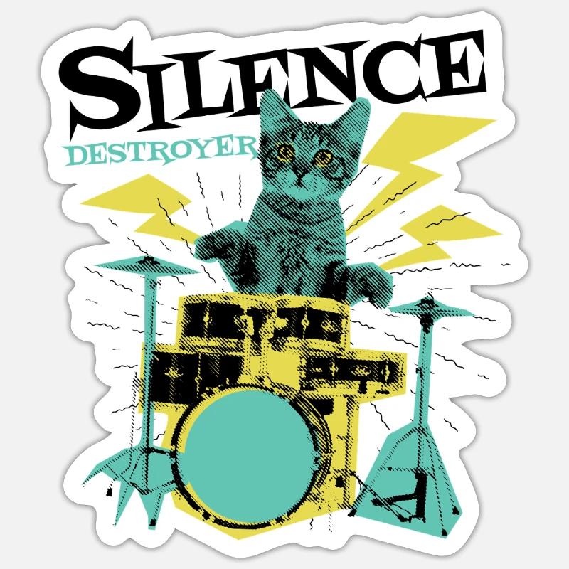 Sticker taille S (10 x 10 cm) - 