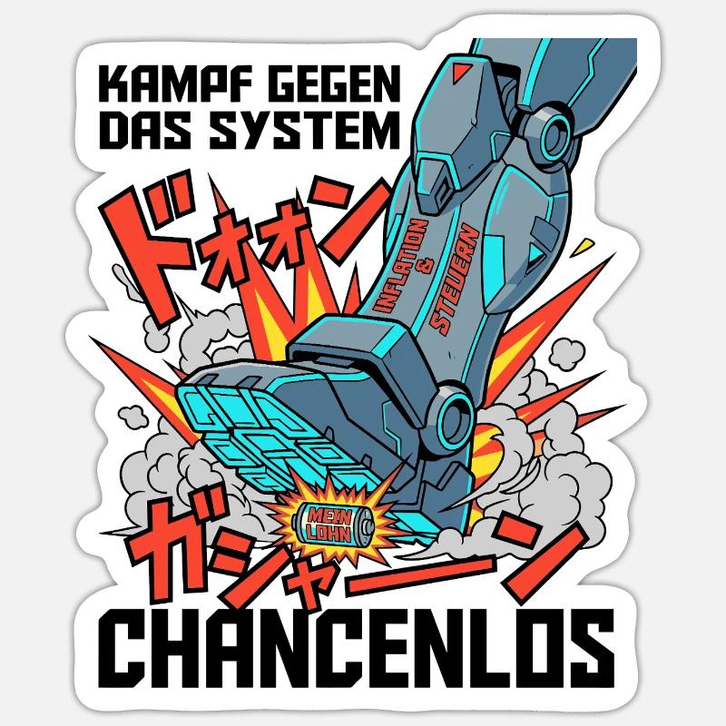 Sticker size S (10 x 10 cm) - 