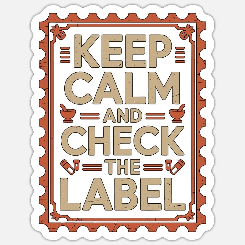 Pharmacist Student Counting Pills Pharmacy Trainee - Sticker Größe S (10 x 10 cm) - Mattweiß