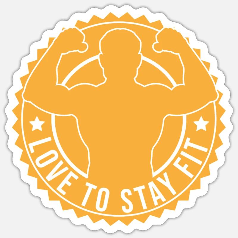 Sticker størrelse S (10 x 10 cm) - 