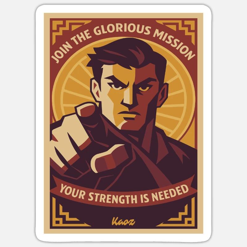 Sticker størrelse S (10 x 10 cm) - 