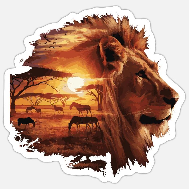 Sticker Größe S (10 x 10 cm) - 