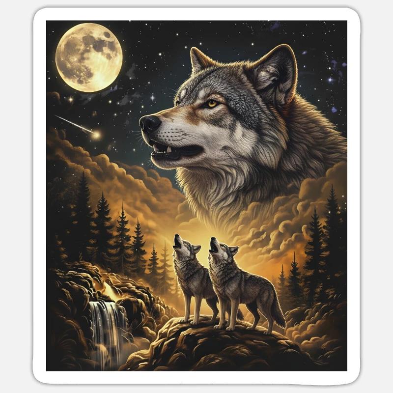 Sticker Größe S (10 x 10 cm) - 