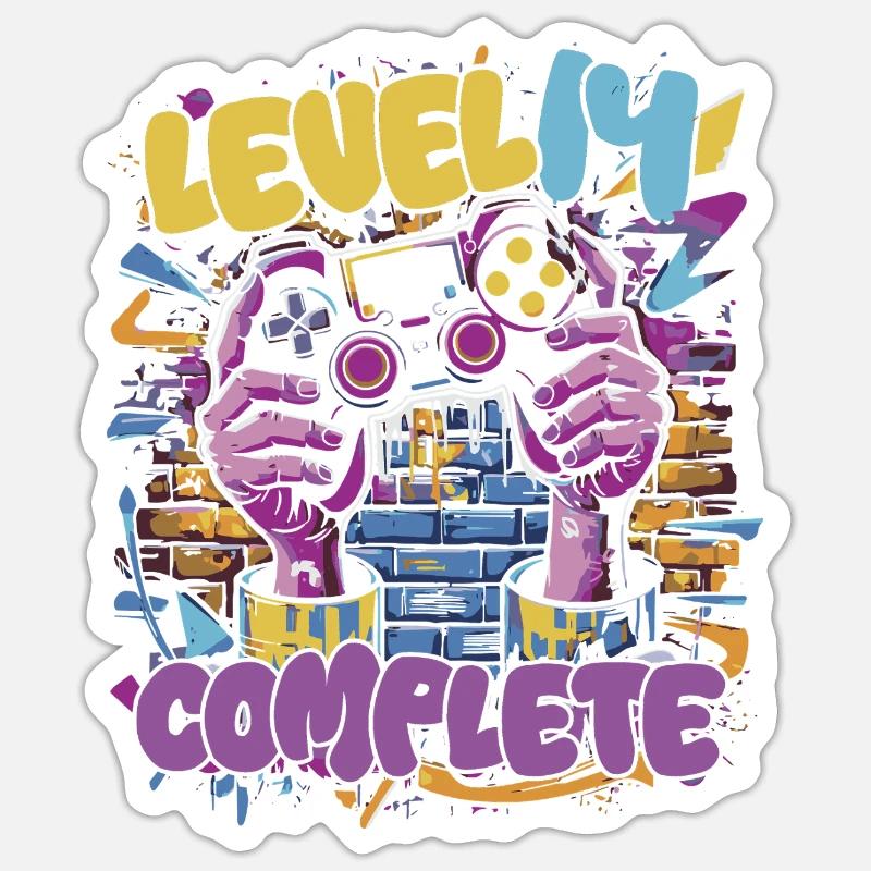 Sticker taille S (10 x 10 cm) - 