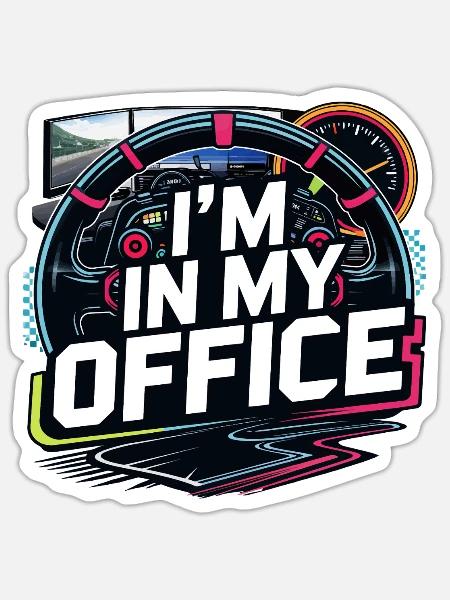 - Sticker size S (10 x 10 cm) - white matte