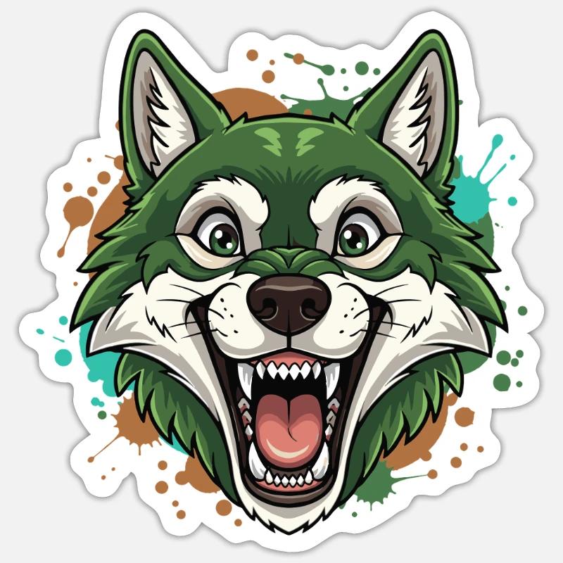 Sticker Größe S (10 x 10 cm) - 