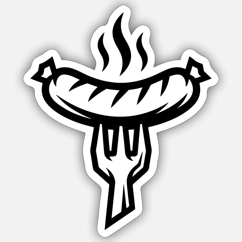 Sticker størrelse S (10 x 10 cm) - 