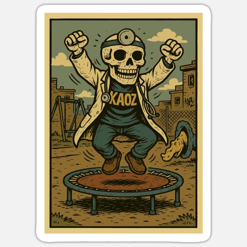Sticker Größe S (10 x 10 cm) - 