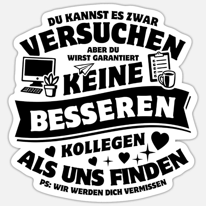 Sticker Größe S (10 x 10 cm) - 