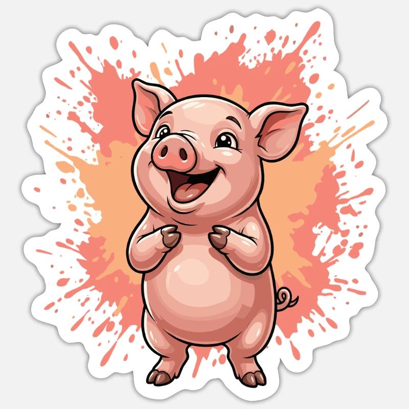Sticker Größe S (10 x 10 cm) - 