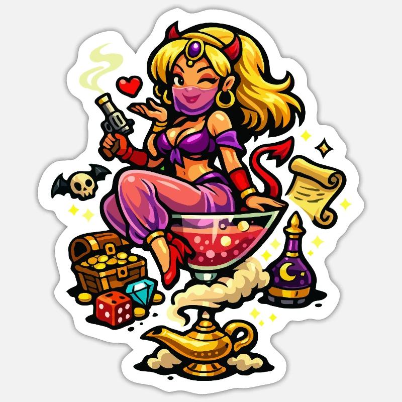 Sticker taille S (10 x 10 cm) - 