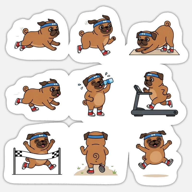 Sticker Größe S (10 x 10 cm) - 