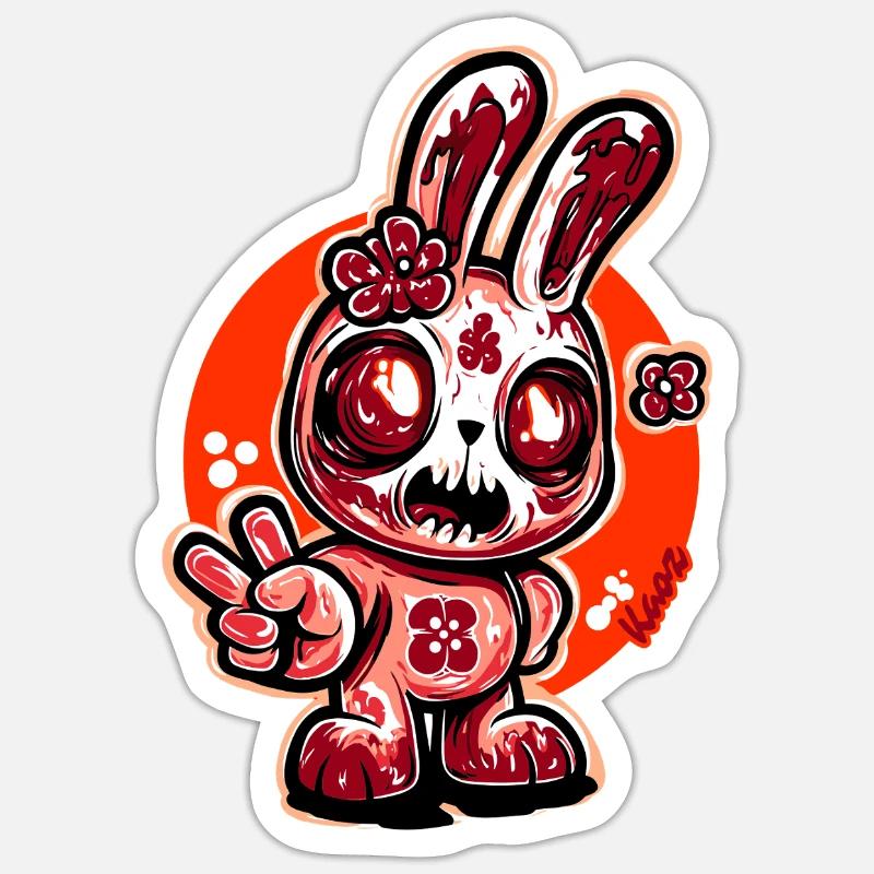 Sticker Größe S (10 x 10 cm) - 