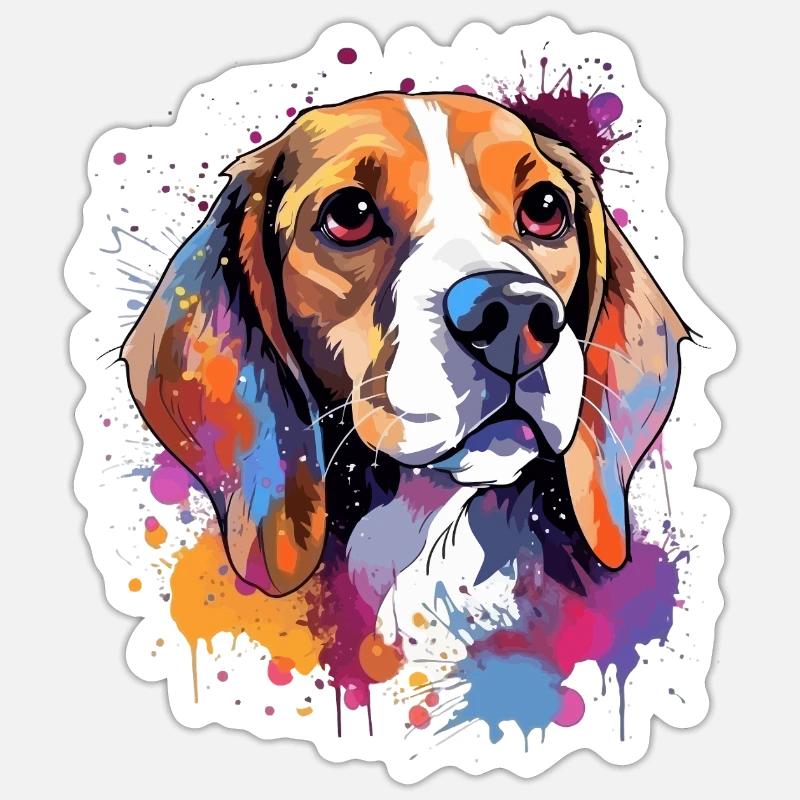 Sticker taille S (10 x 10 cm) - 