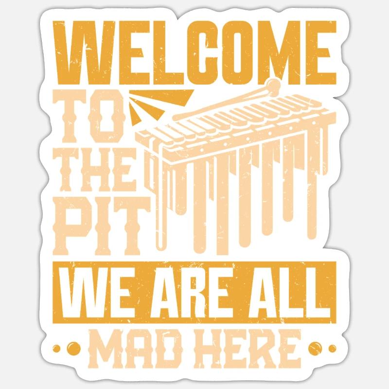 Sticker Größe S (10 x 10 cm) - 