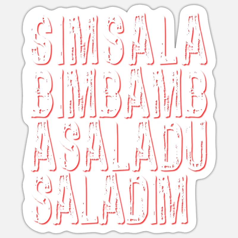 Sticker Größe S (10 x 10 cm) - 