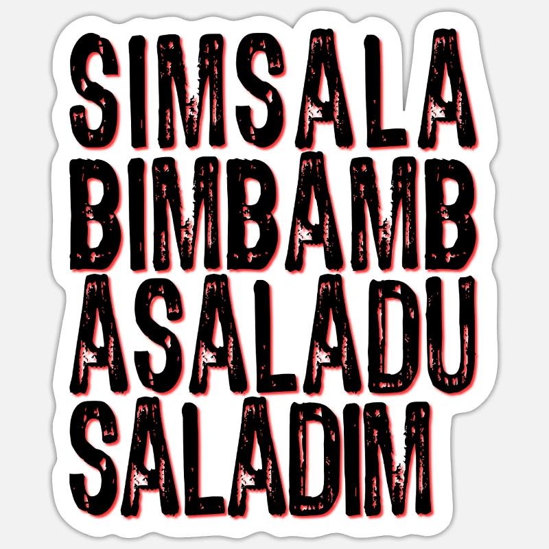 Sticker Größe S (10 x 10 cm) - 