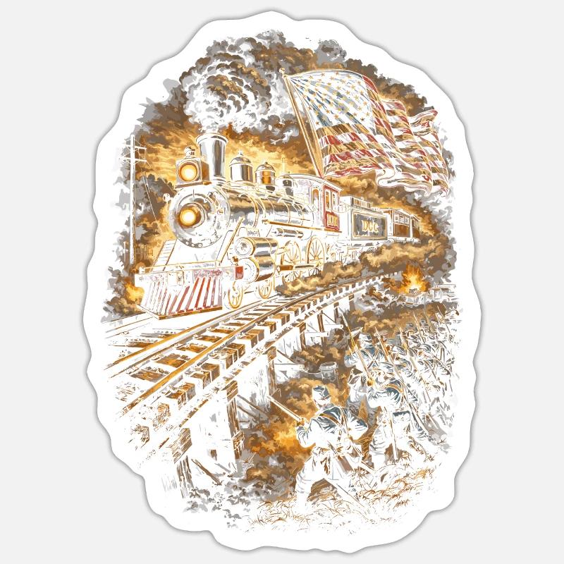 Sticker Größe S (10 x 10 cm) - 