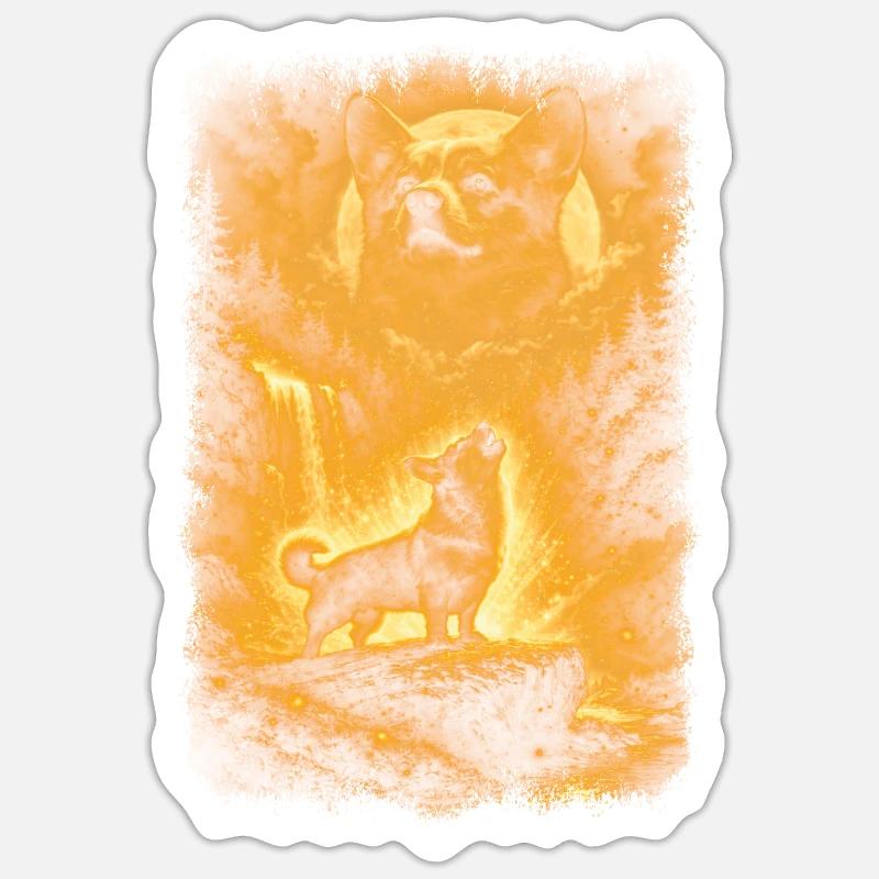 Sticker Größe S (10 x 10 cm) - 