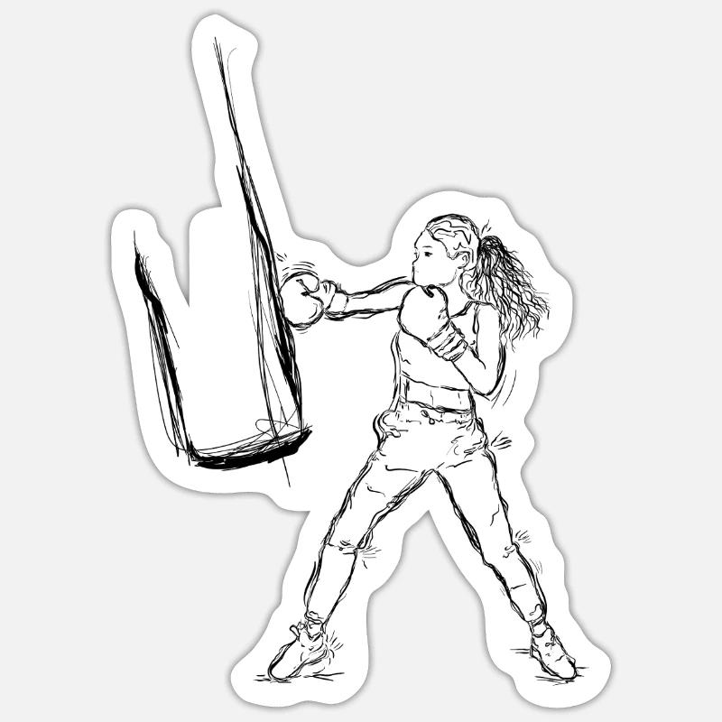 Sticker Größe S (10 x 10 cm) - 