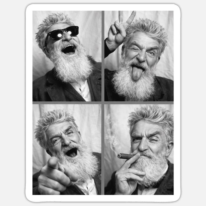 Sticker Größe S (10 x 10 cm) - 