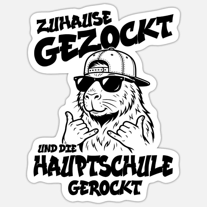 Sticker Größe S (10 x 10 cm) - 