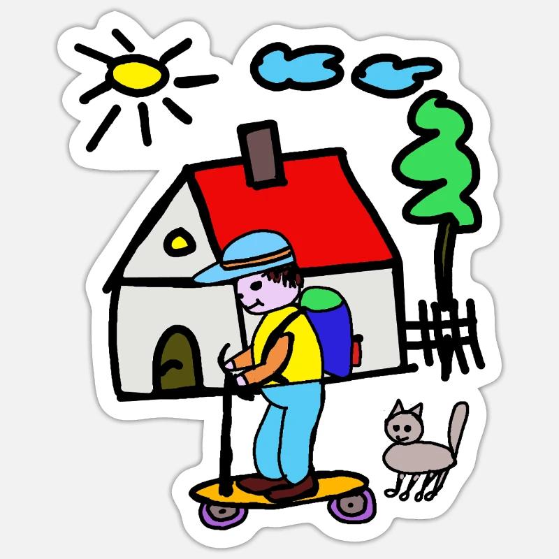 Sticker size S (10 x 10 cm) - 