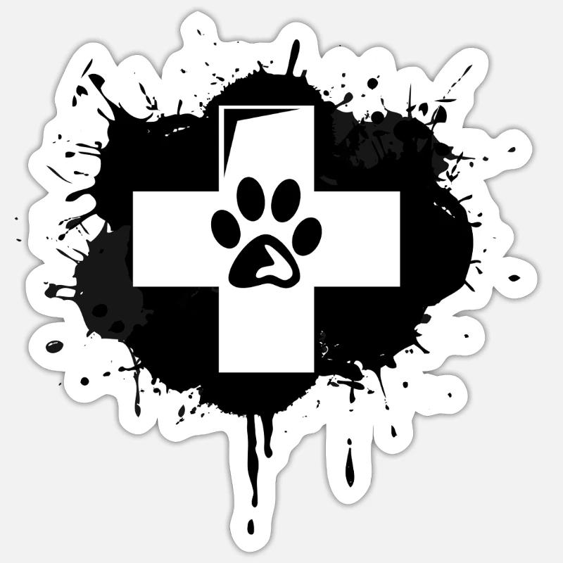 Sticker størrelse S (10 x 10 cm) -