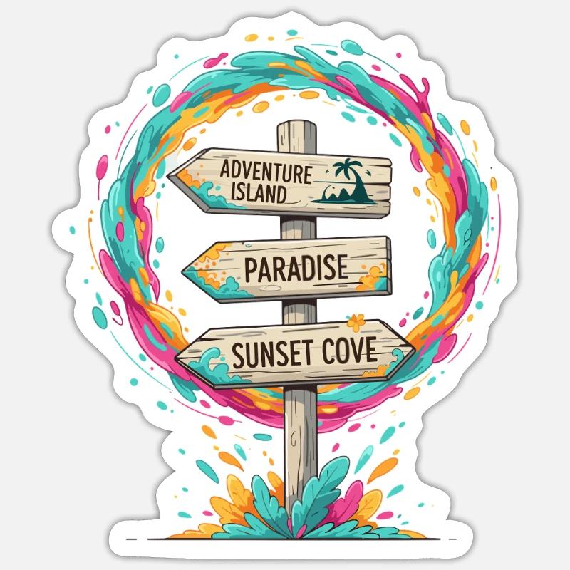 Sticker size S (10 x 10 cm) - 