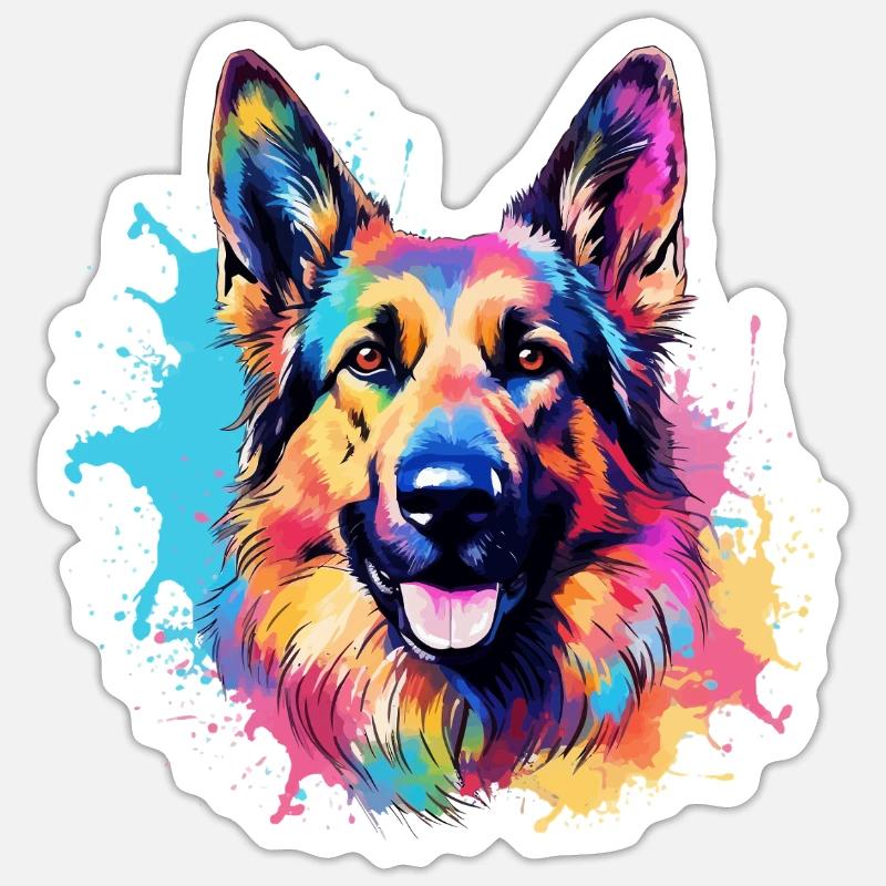 Sticker Größe S (10 x 10 cm) - 