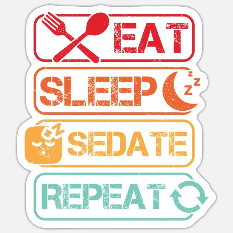 Sticker Größe S (10 x 10 cm) - 