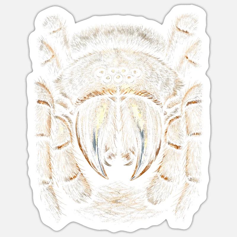 Tarantula - Sticker size S (10 x 10 cm) - white matte