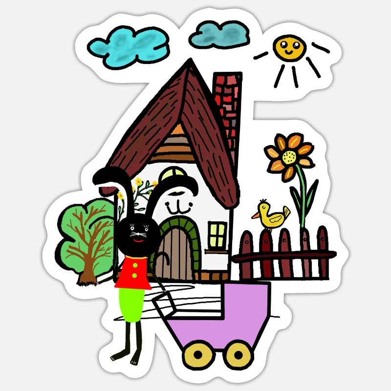 Sticker size S (10 x 10 cm) - 