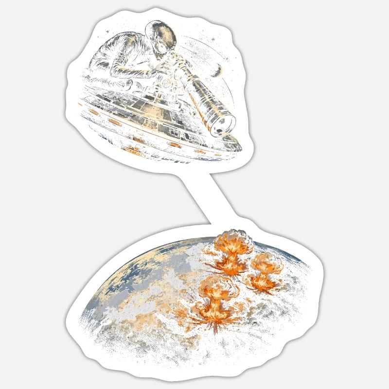 Sticker taille S (10 x 10 cm) - 