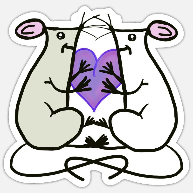 Sticker taille S (10 x 10 cm) - 