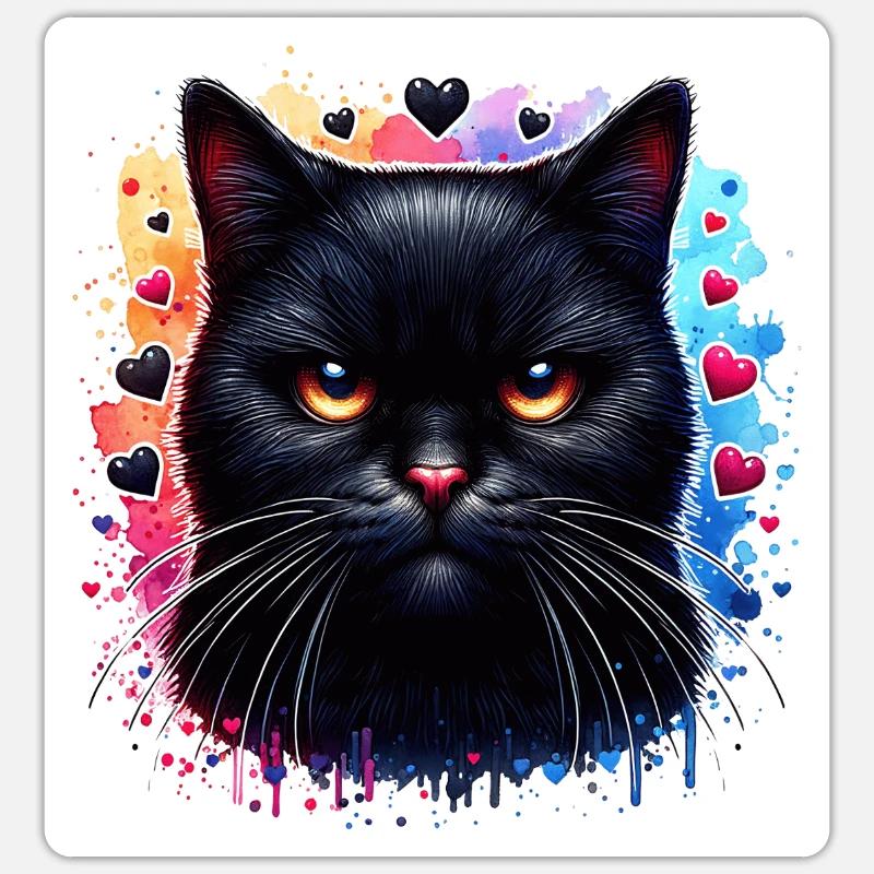 Sticker taille S (10 x 10 cm) - 