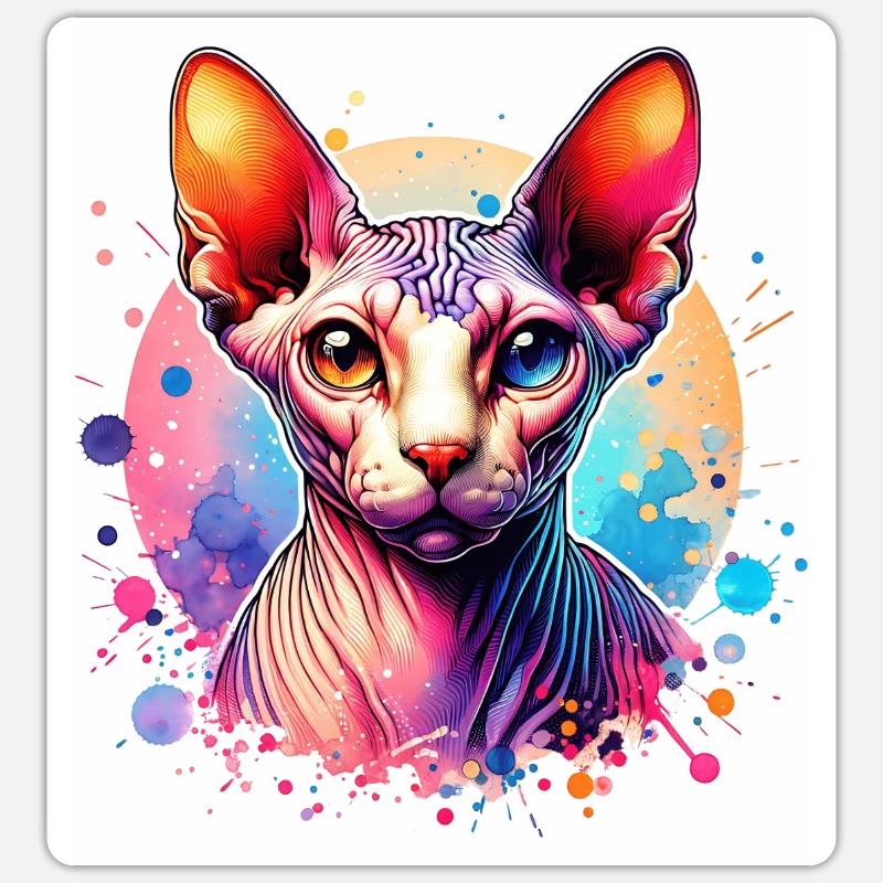 Sticker taille S (10 x 10 cm) - 