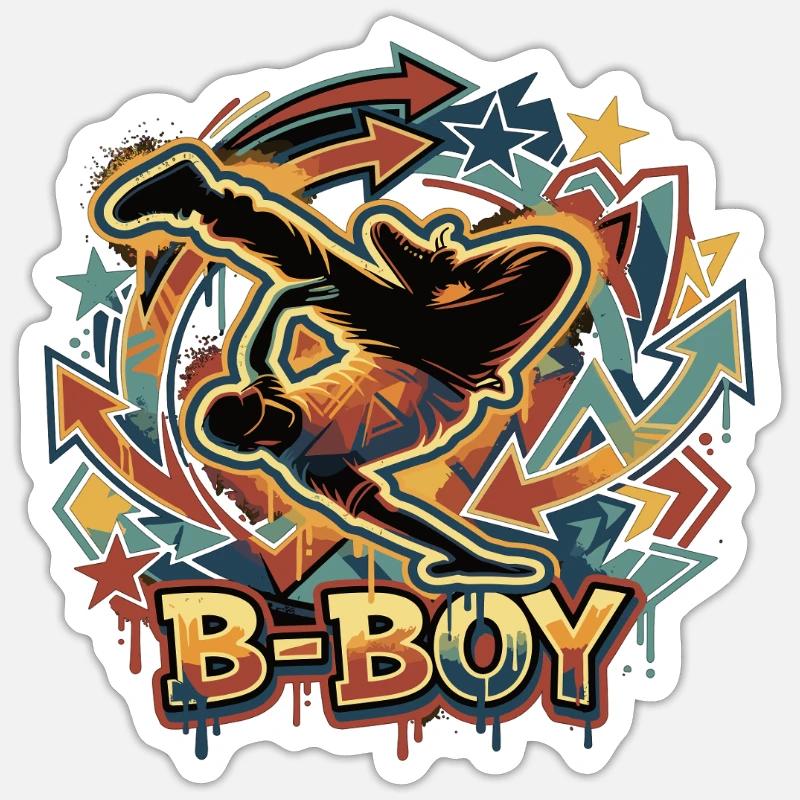 Sticker Größe S (10 x 10 cm) - 
