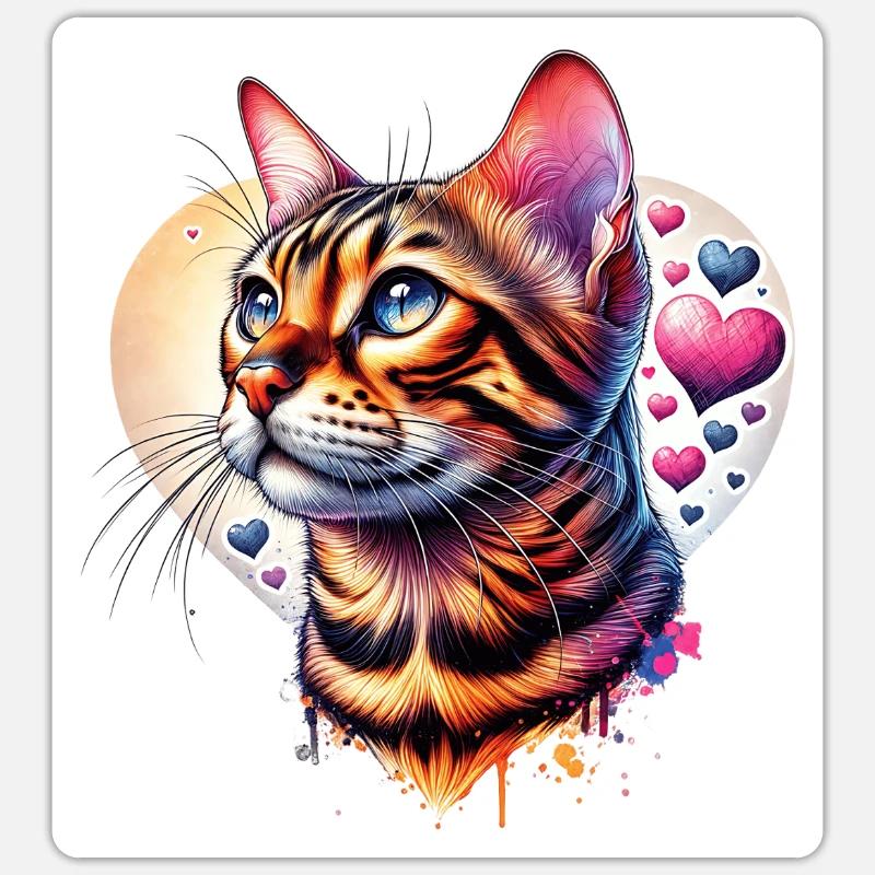 Sticker taille S (10 x 10 cm) - 