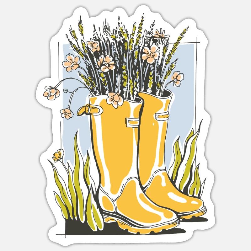 Sticker Größe S (10 x 10 cm) - 