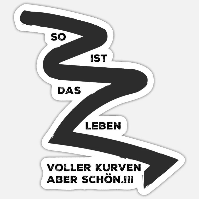 Sticker Größe S (10 x 10 cm) - 