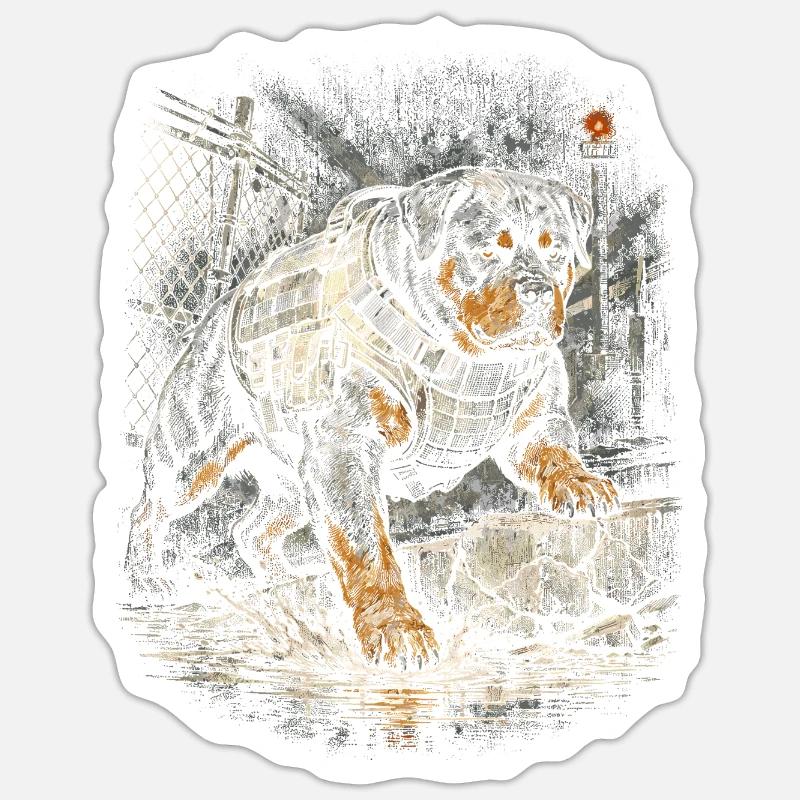 Sticker taille S (10 x 10 cm) - 