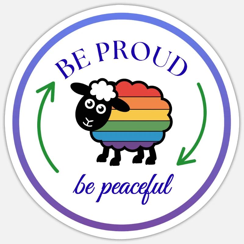 Sticker Größe S (10 x 10 cm) - 