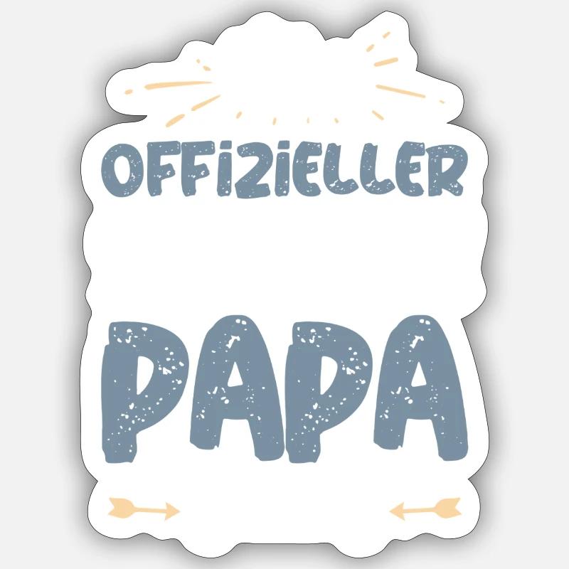 Samoyède - Sticker taille S (10 x 10 cm) - blanc mat