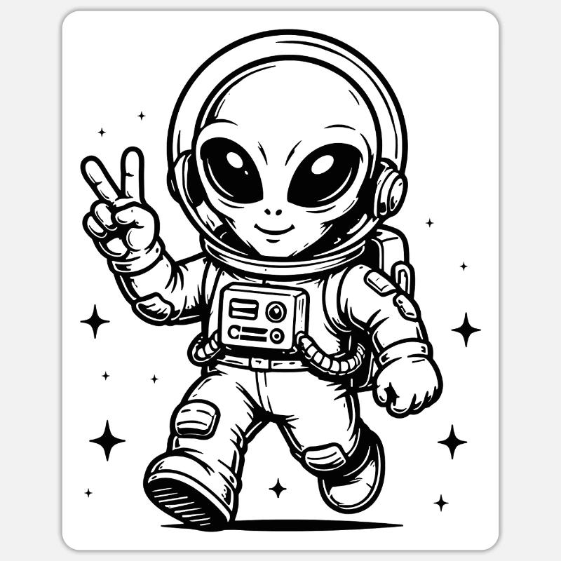 Sticker taille S (10 x 10 cm) - 