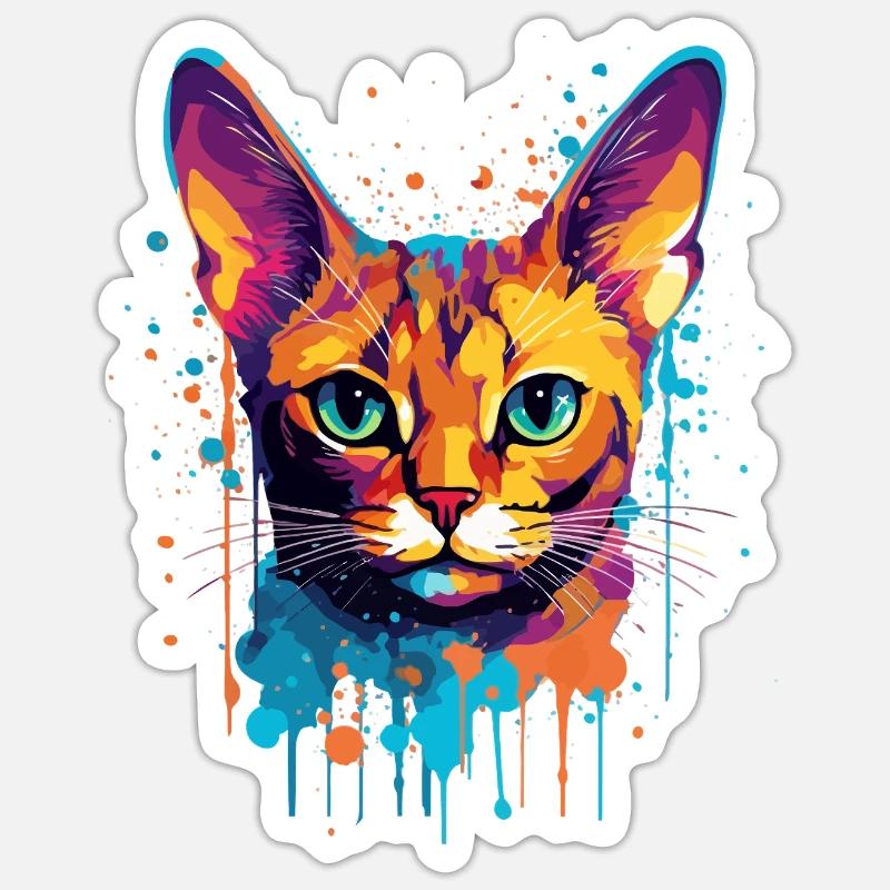 Sticker Größe S (10 x 10 cm) - 