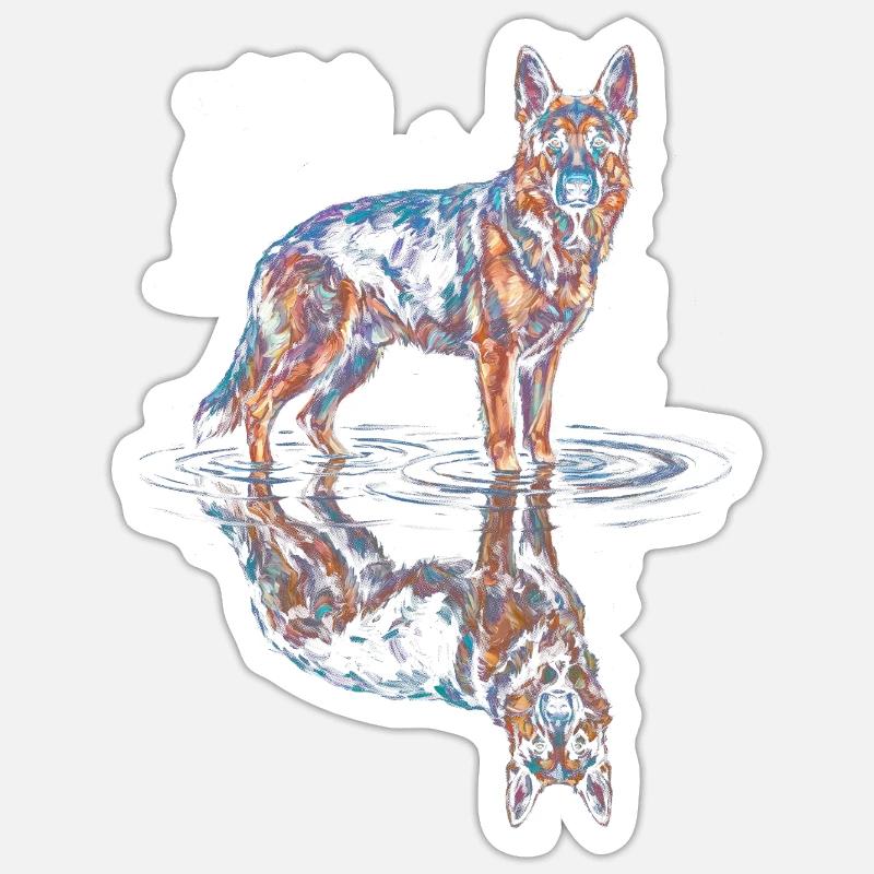 Sticker Größe S (10 x 10 cm) -